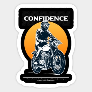 Confidence Sticker